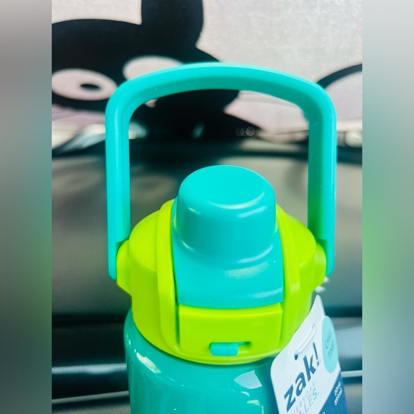 Minecraft Zak Designs 20oz Kids Straw Water Bottle, Stainless Steel Vacuum - Picture 8 of 10